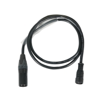 1m DMX Neutrik XLR 3-Pin Male – Hydralock Female Cable