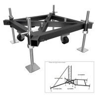 Ground Support F34 PL BS Steel Base Unit