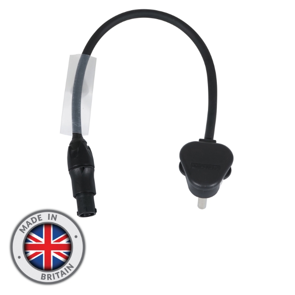 0.35m 1.5mm 15A Male – PowerCON TRUE1-TOP Adaptor Cable