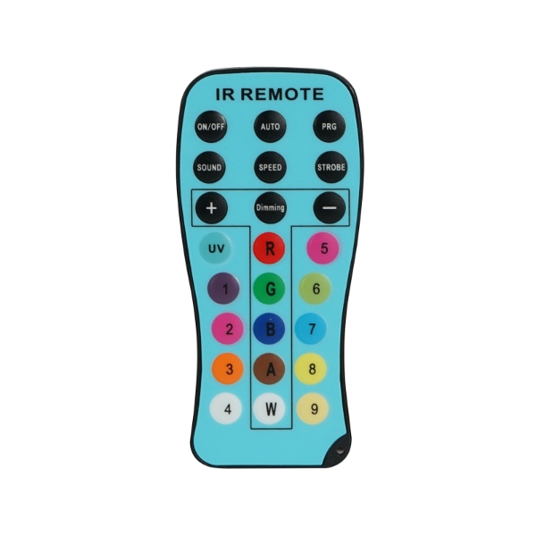 IR Remote for Spectra HEX Fixtures (RGBWAUV)